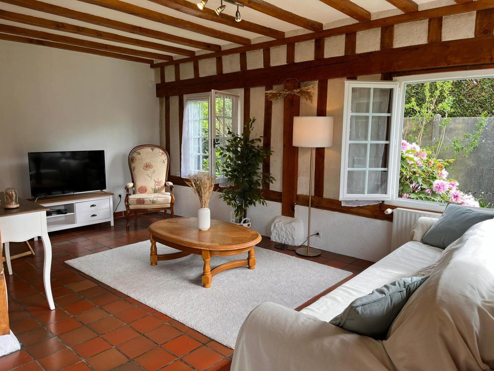 Maison 110 M² Cosy Au Calme Avec Jardin De 1000 M² 퐁노데메르 외부 사진